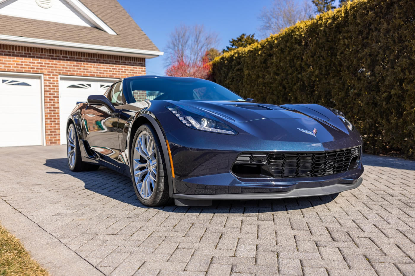 2016 Corvette Z06 Coupe 3LZ in Night Race Blue Metallic