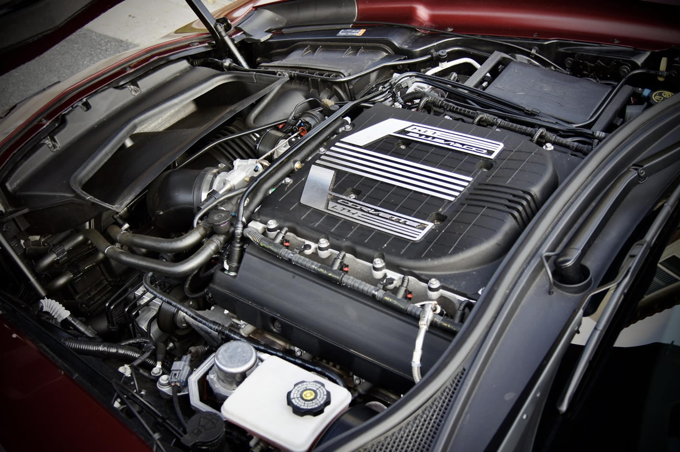 2016 Corvette Z06 Coupe in Long Beach Red Metallic Tintcoat