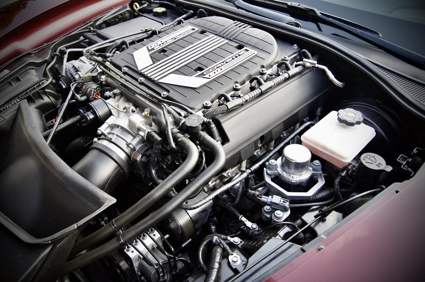 2016 Corvette Z06 Coupe in Long Beach Red Metallic Tintcoat