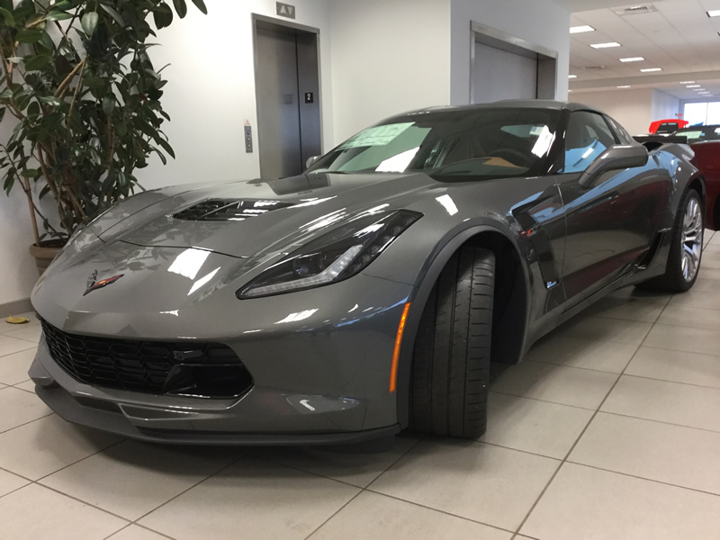 2016 Corvette Z06 Coupe in Shark Gray Metallic