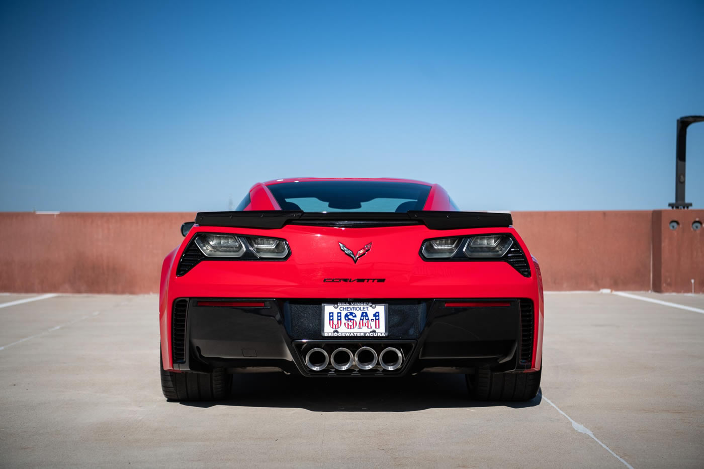 2016 Corvette Z06 Coupe in Torch Red