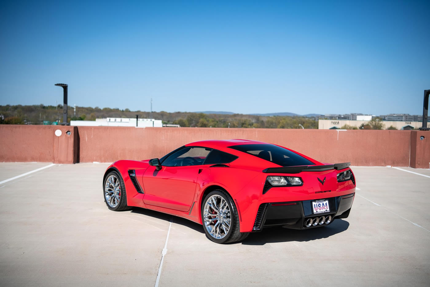 2016 Corvette Z06 Coupe in Torch Red