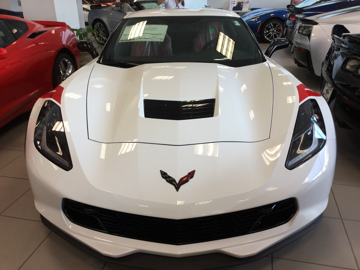 2017 Corvette Grand Sport - Arctic White