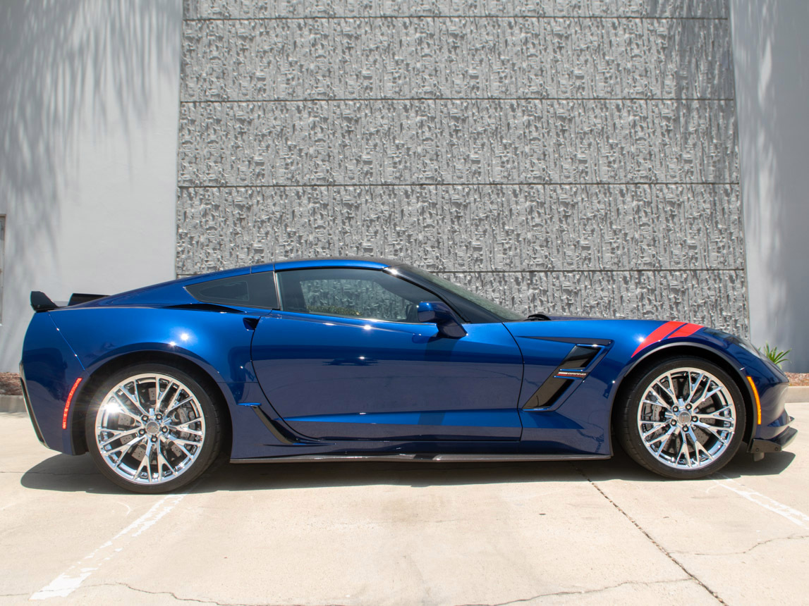 2017 Corvette Grand Sport Coupe in Admiral Blue Metallic