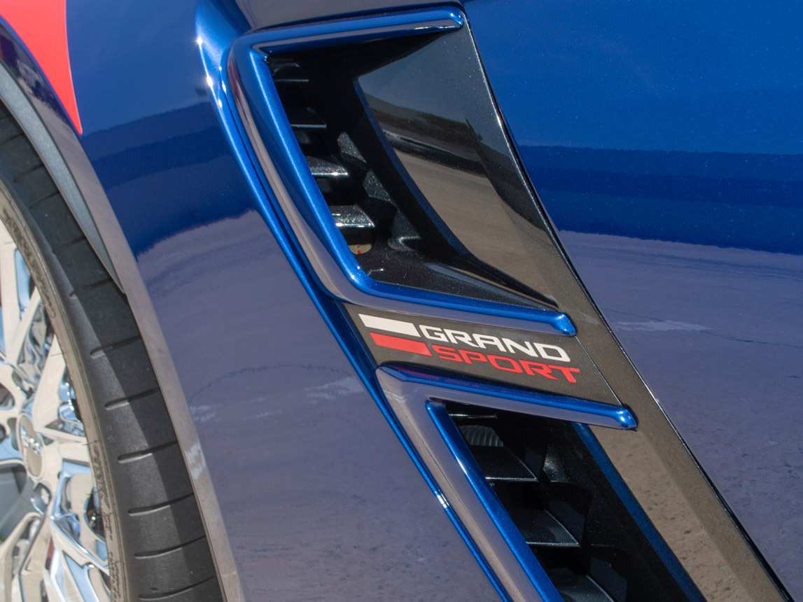2017 Corvette Grand Sport Coupe in Admiral Blue Metallic