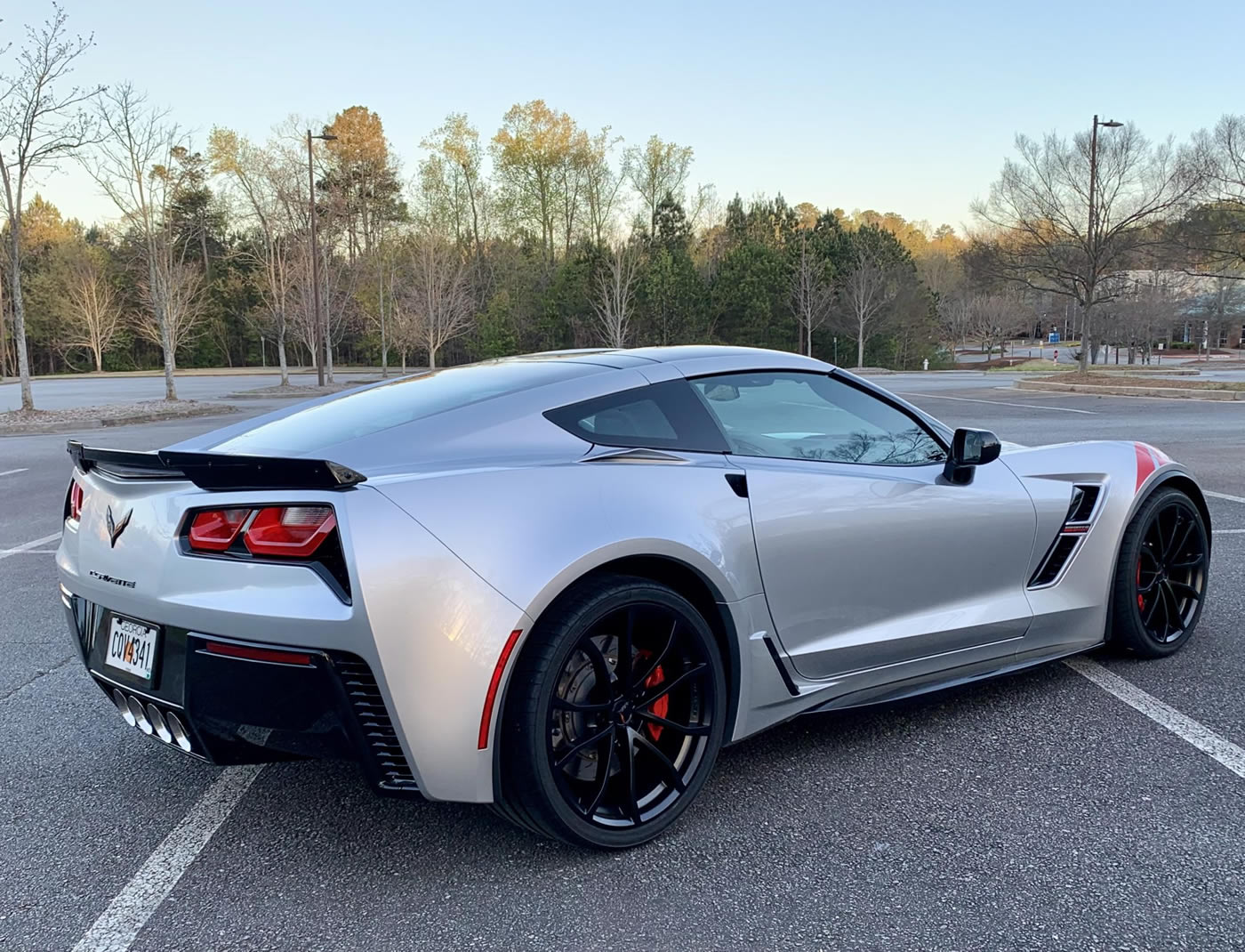 2017 Corvette Grand Sport Coupe in Blade Silver Metallic