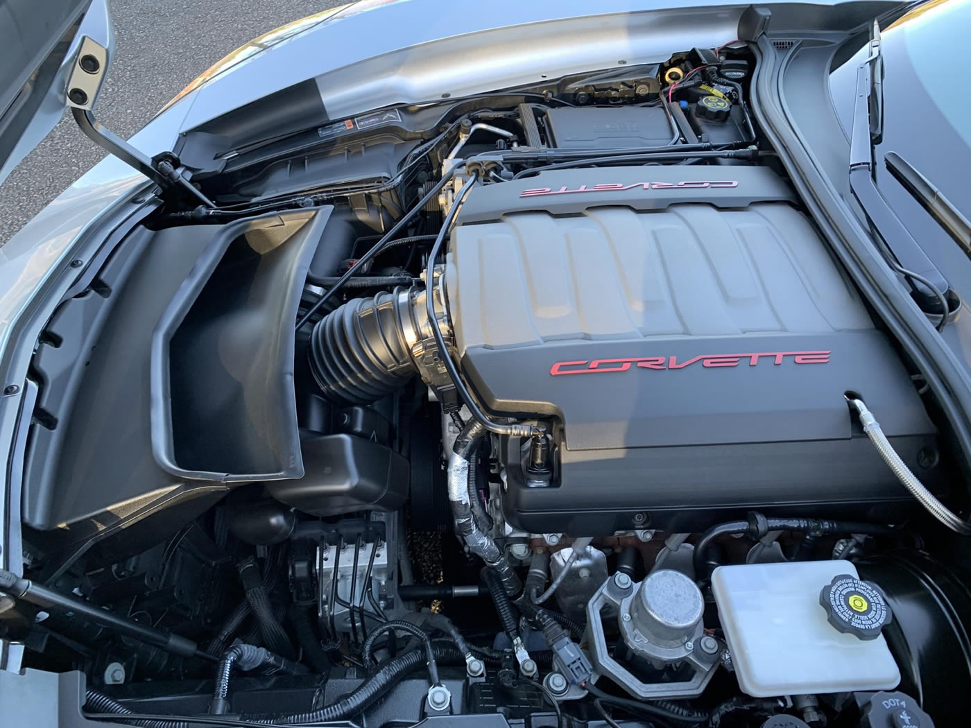 2017 Corvette Grand Sport Coupe in Blade Silver Metallic