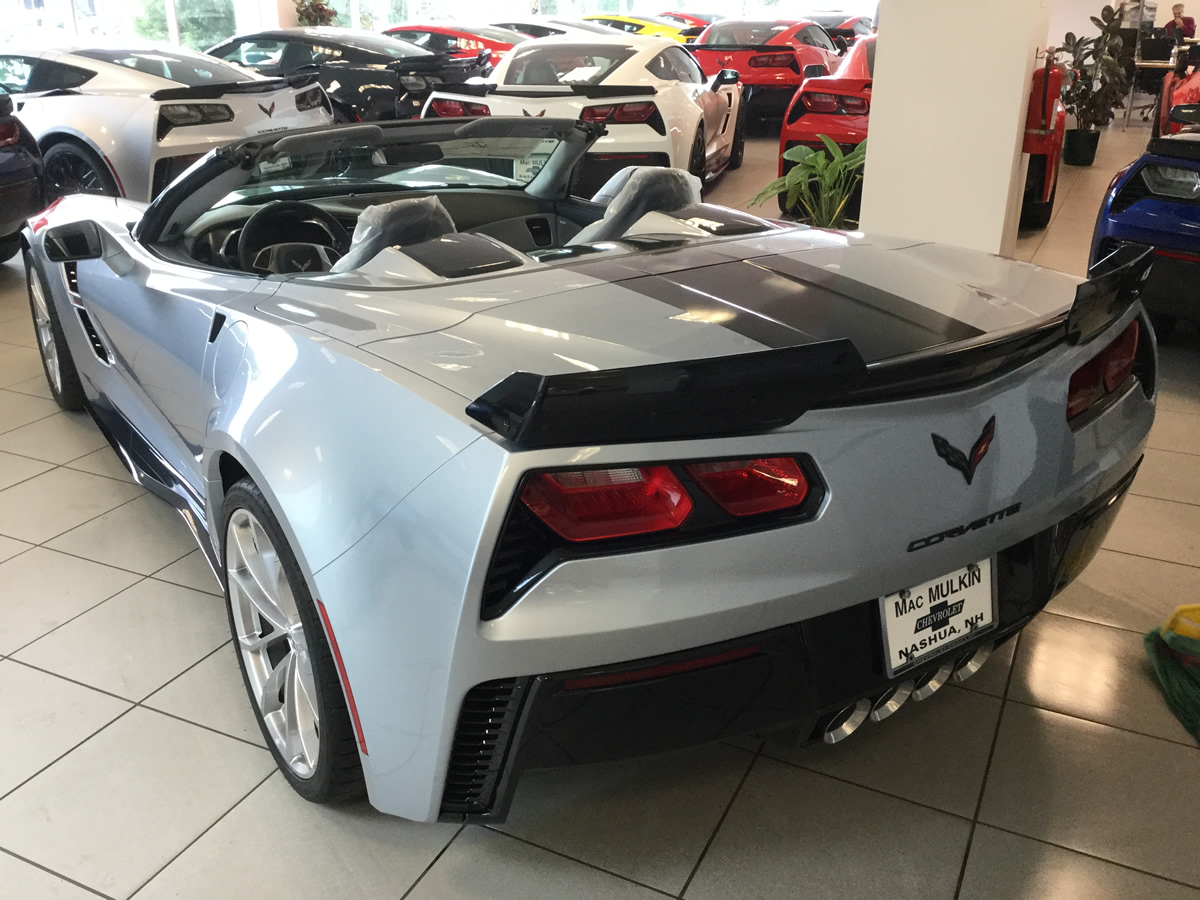 2017 Corvette Grand Sport - Sterling Blue Metallic