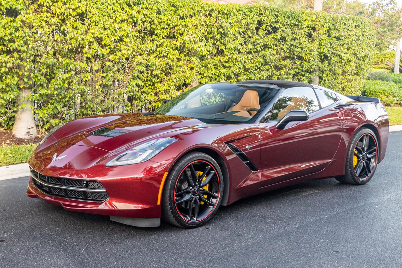 2017 Corvette Stingray Coupe in Long Beach Red Metallic