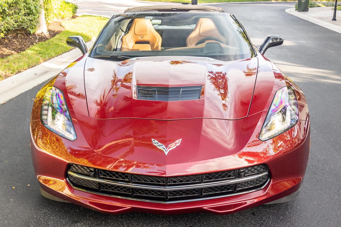 2017 Corvette Stingray Coupe in Long Beach Red Metallic