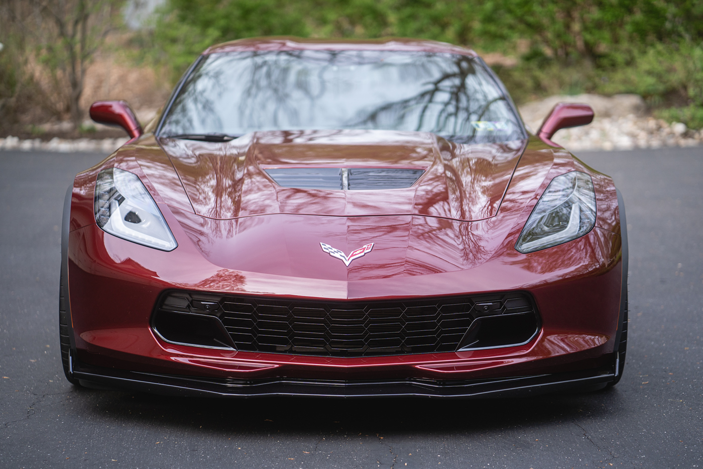 2017 Corvette Z06 Coupe 3LZ in Long Beach Red Metallic