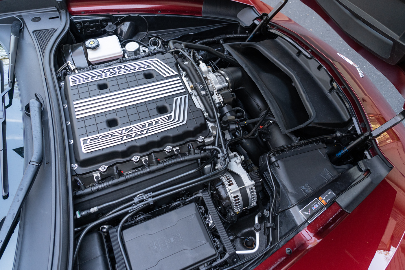 2017 Corvette Z06 Coupe 3LZ in Long Beach Red Metallic