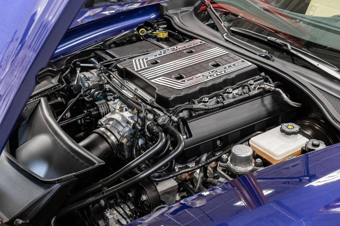 2017 Corvette Z06 Coupe 3LZ Z07 7-Speed in Admiral Blue Metallic