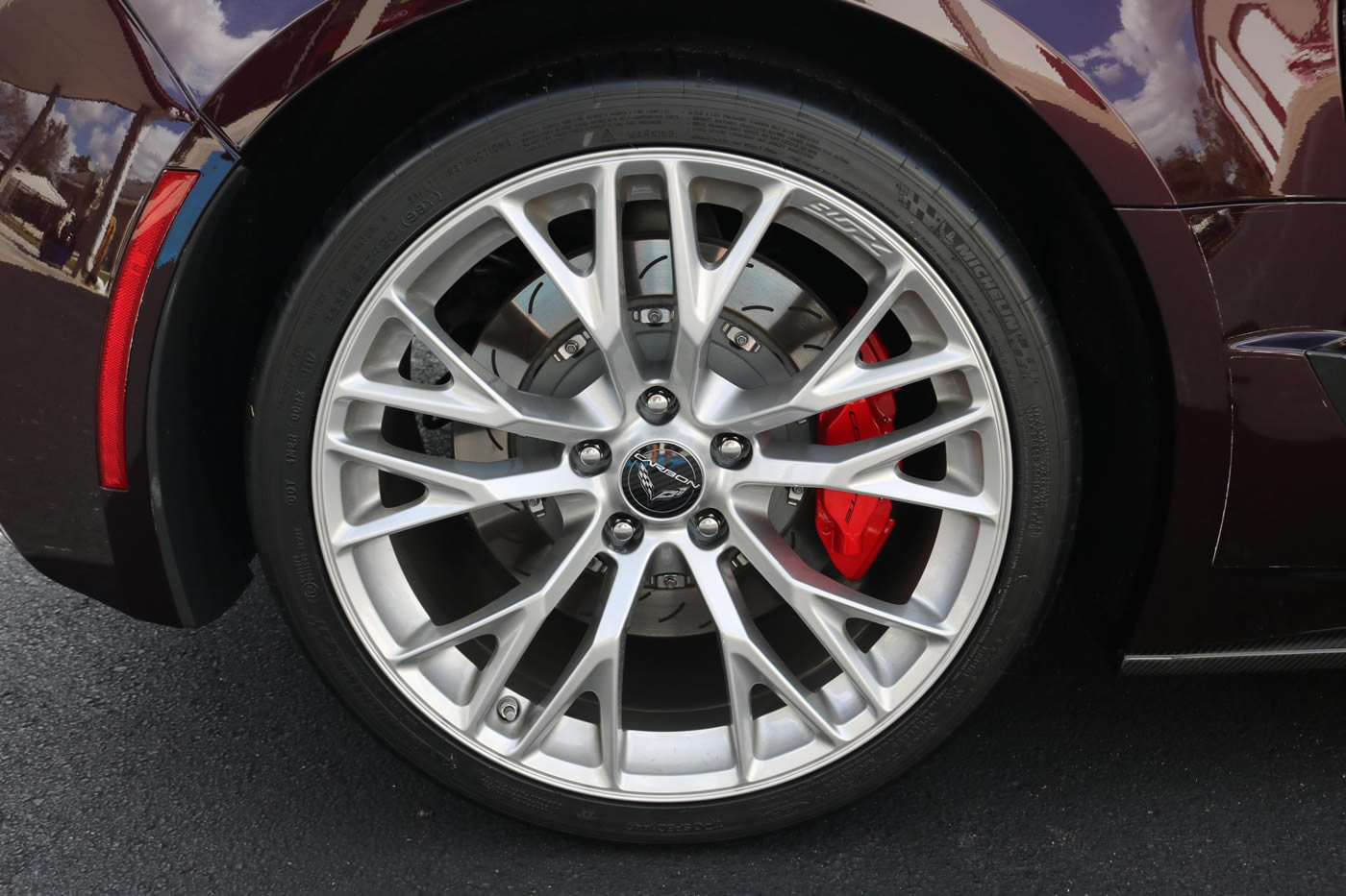 2017 Corvette Z06 Coupe in Black Rose Metallic