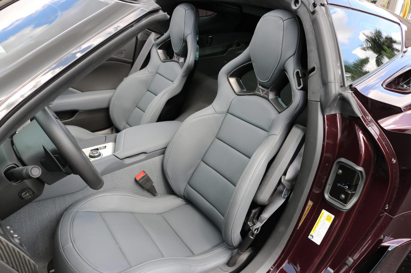 2017 Corvette Z06 Coupe in Black Rose Metallic