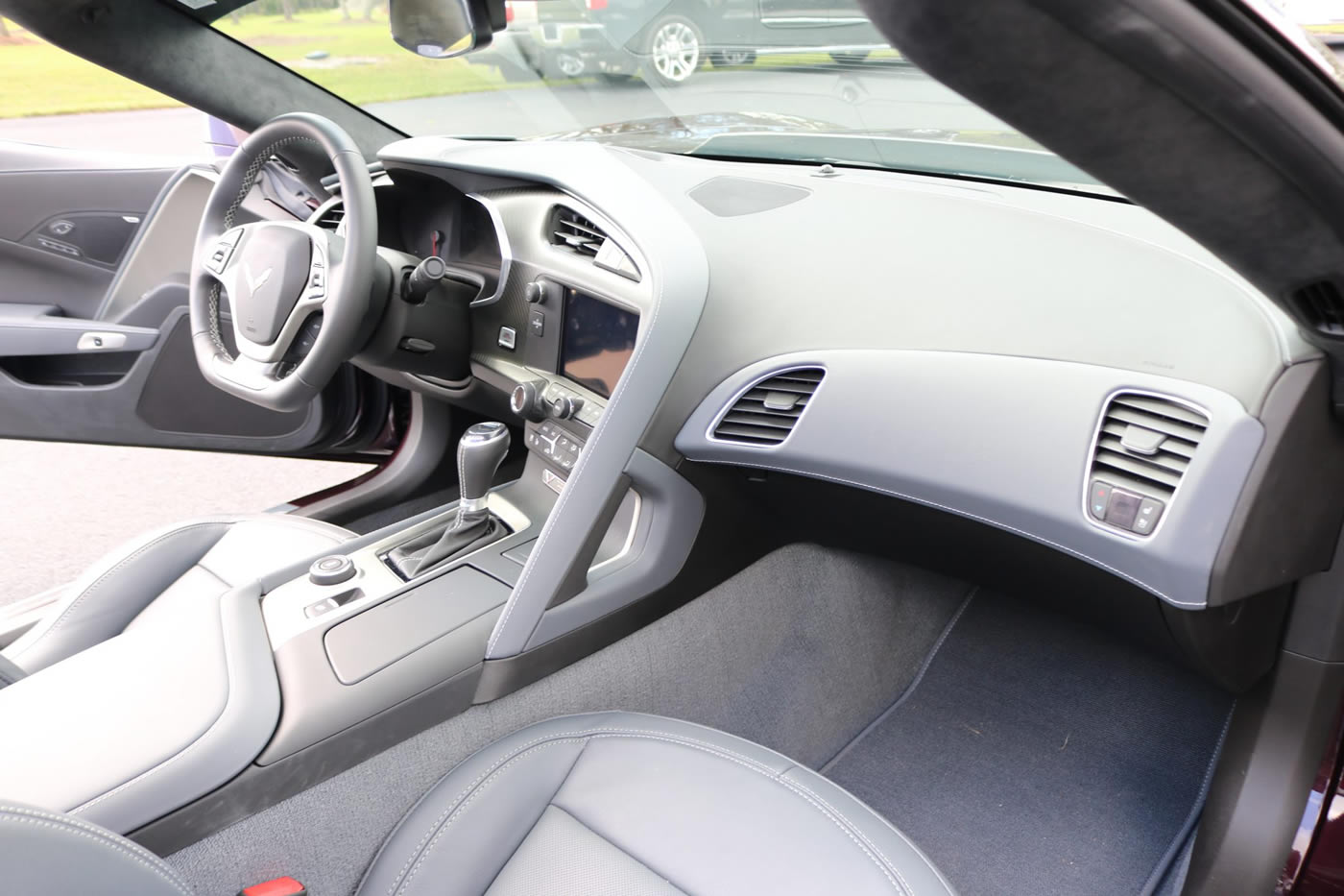 2017 Corvette Z06 Coupe in Black Rose Metallic