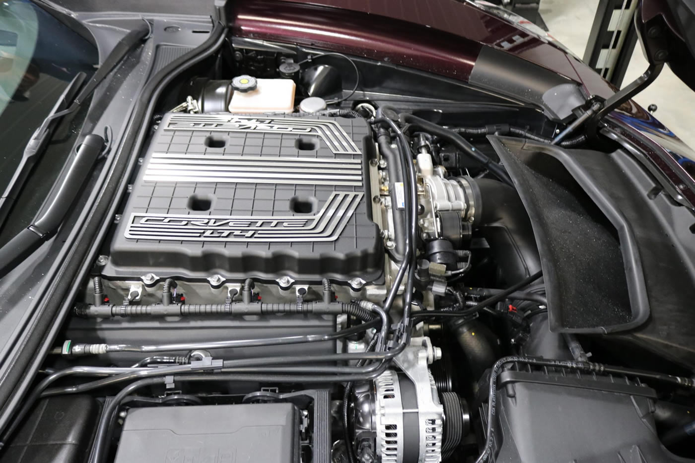 2017 Corvette Z06 Coupe in Black Rose Metallic