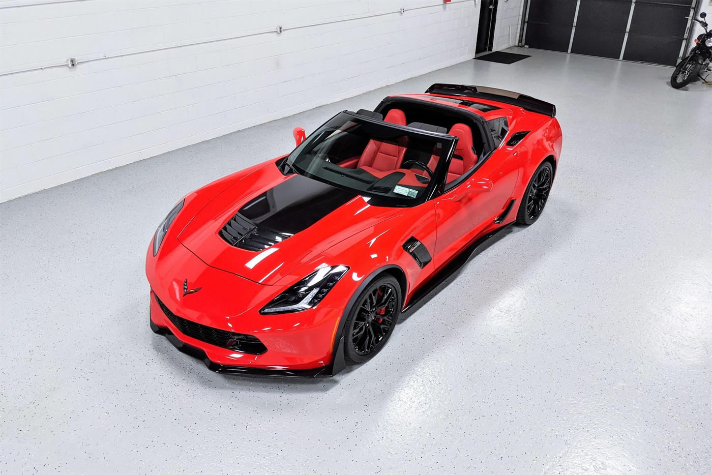 2017 Corvette Z06 Coupe in Torch Red and Z07 Package