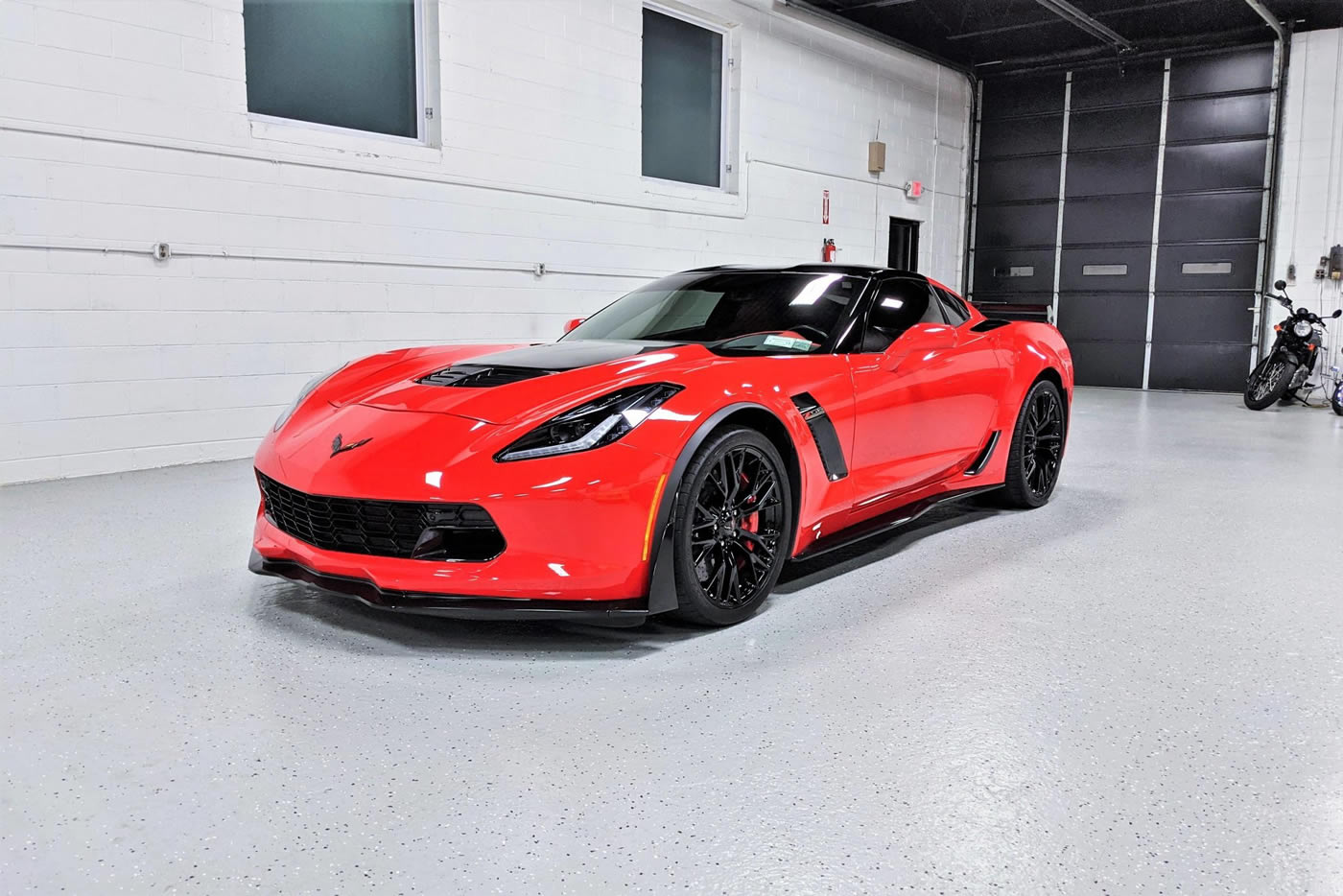 2017 Corvette Z06 Coupe in Torch Red and Z07 Package