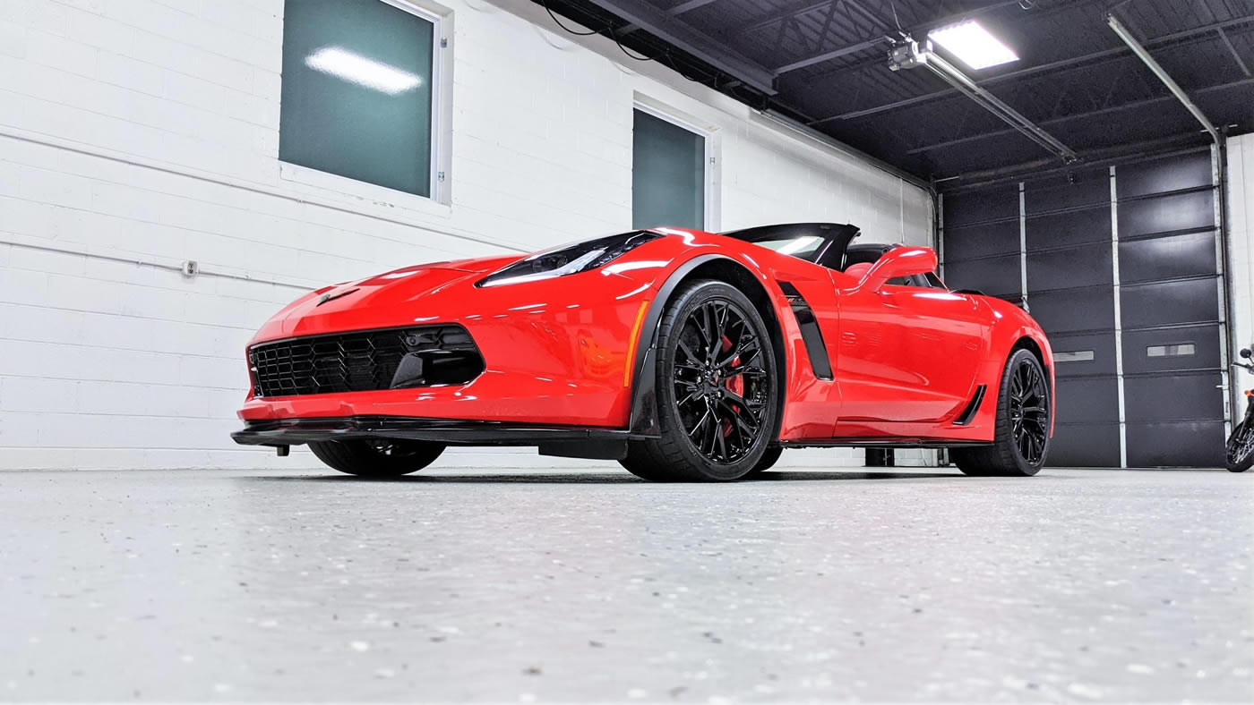 2017 Corvette Z06 Coupe in Torch Red and Z07 Package