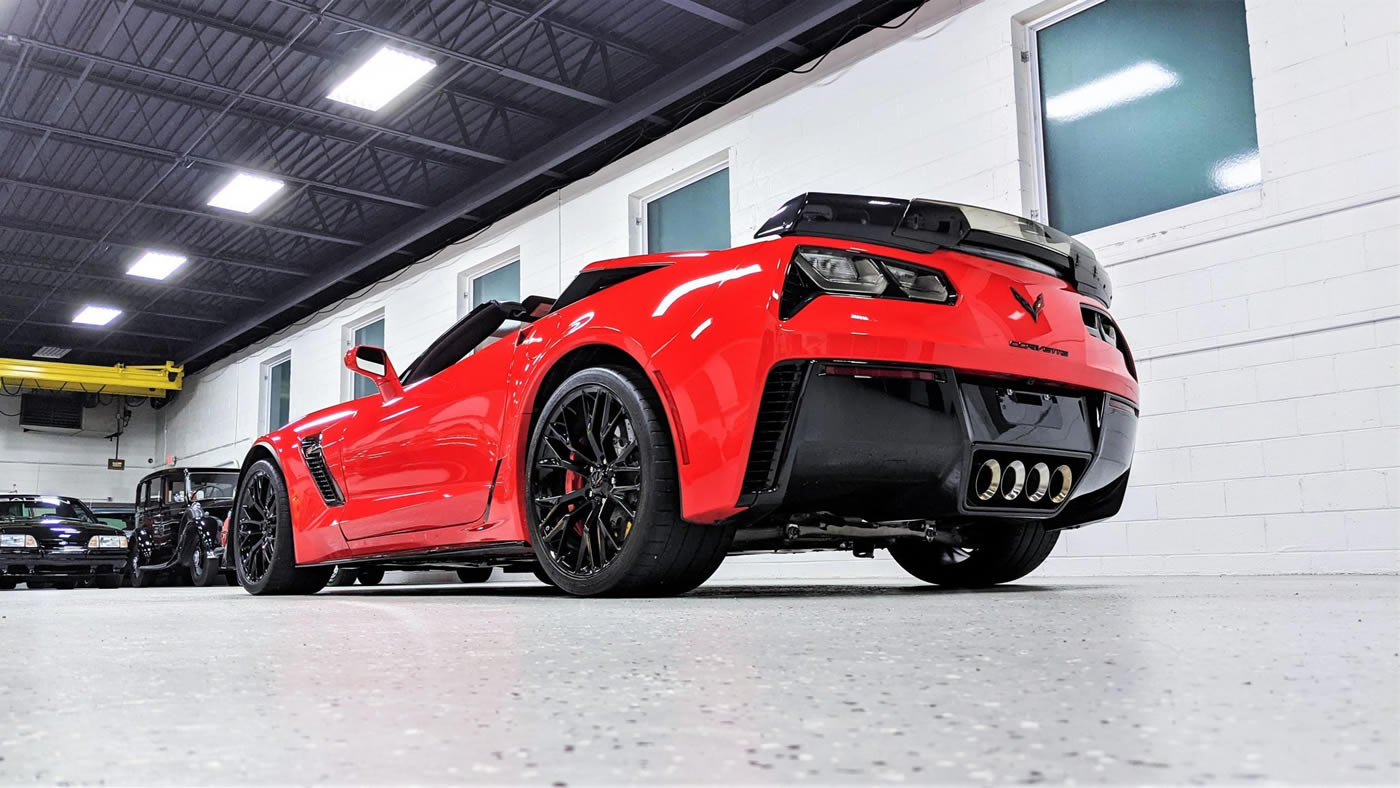 2017 Corvette Z06 Coupe in Torch Red and Z07 Package