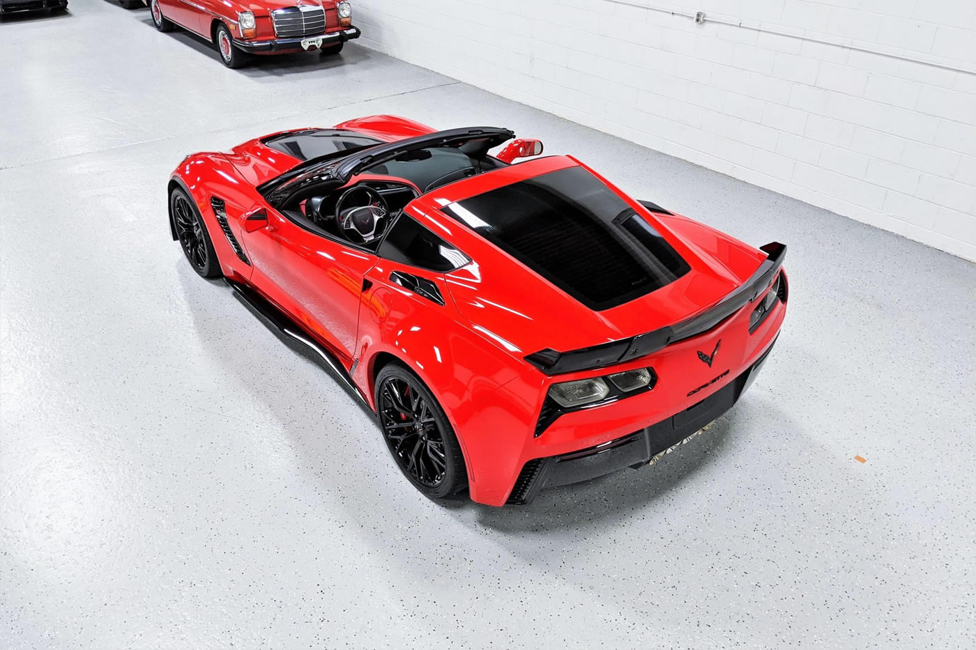 2017 Corvette Z06 Coupe in Torch Red and Z07 Package
