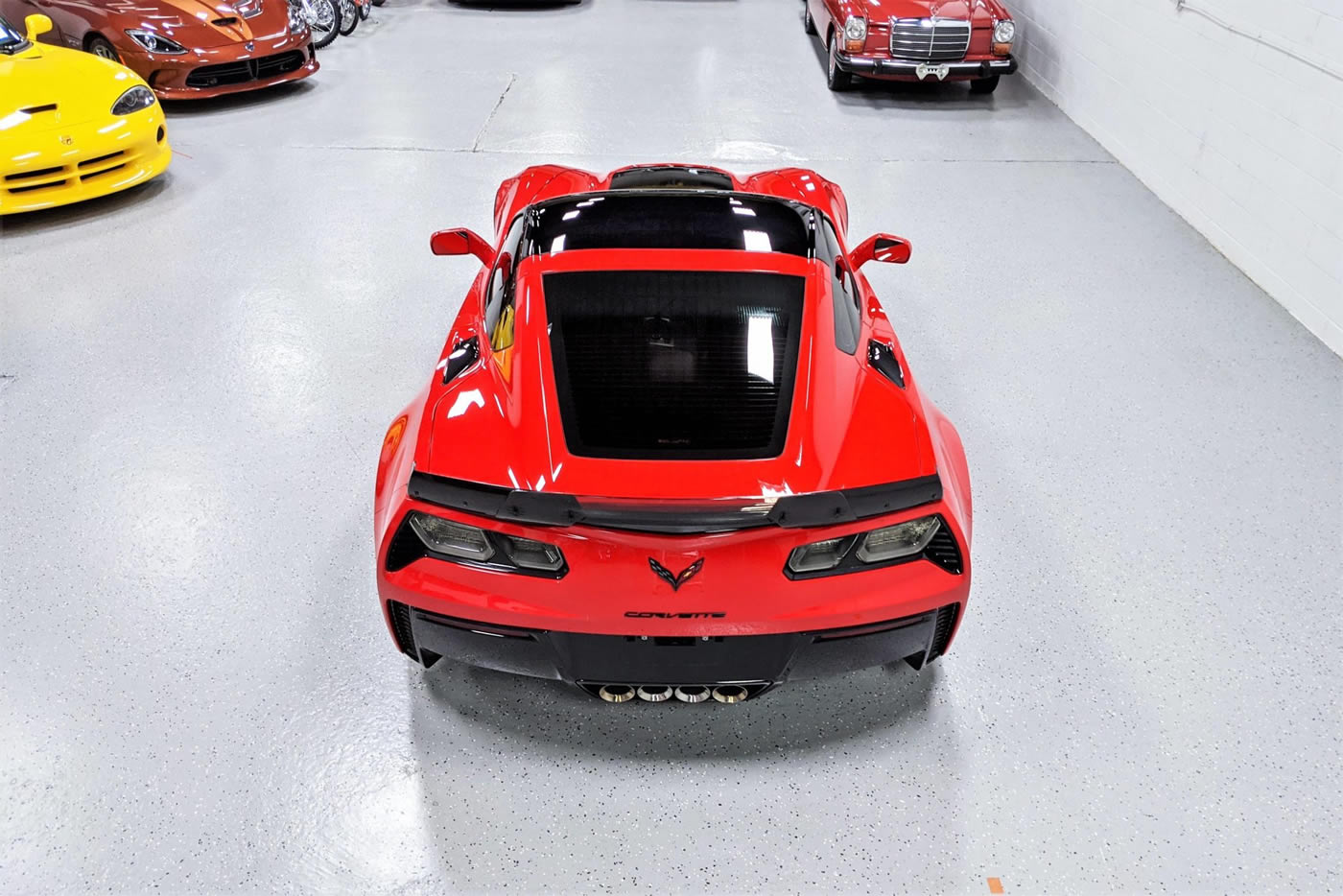 2017 Corvette Z06 Coupe in Torch Red and Z07 Package