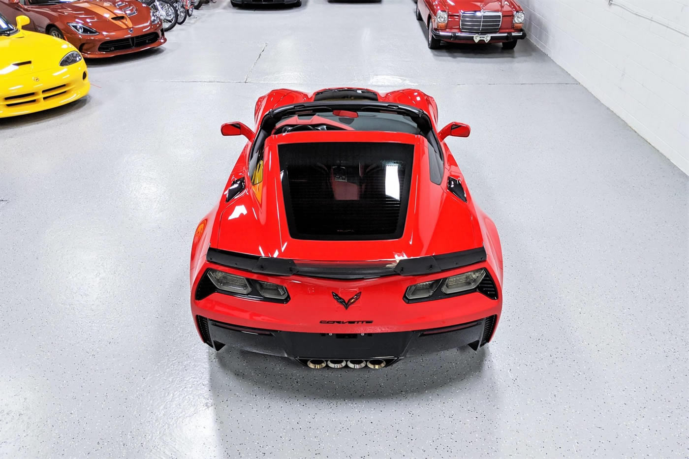 2017 Corvette Z06 Coupe in Torch Red and Z07 Package