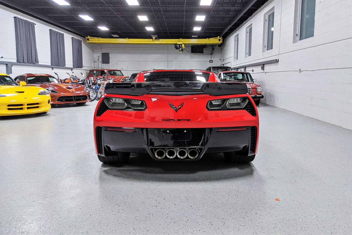 2017 Corvette Z06 Coupe in Torch Red and Z07 Package