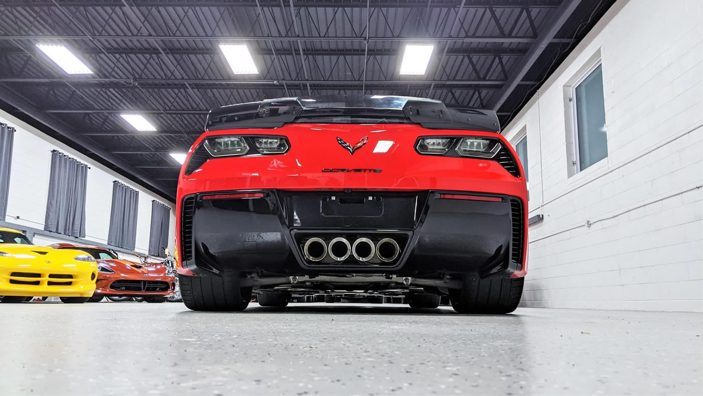 2017 Corvette Z06 Coupe in Torch Red and Z07 Package