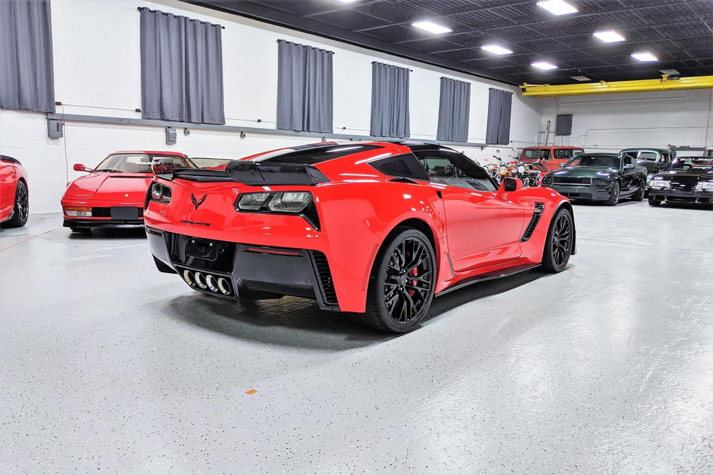 2017 Corvette Z06 Coupe in Torch Red and Z07 Package