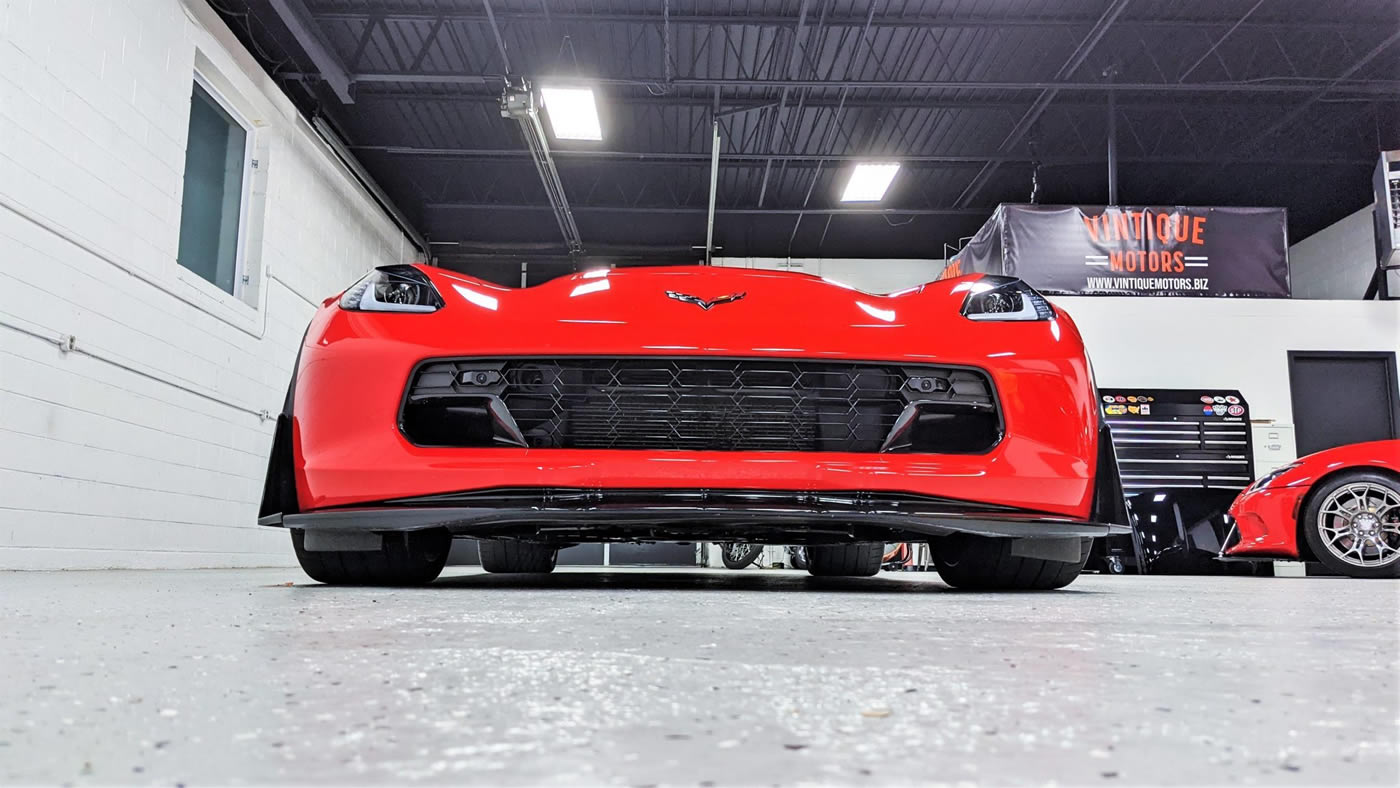 2017 Corvette Z06 Coupe in Torch Red and Z07 Package