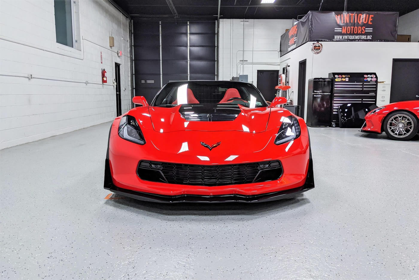 2017 Corvette Z06 Coupe in Torch Red and Z07 Package