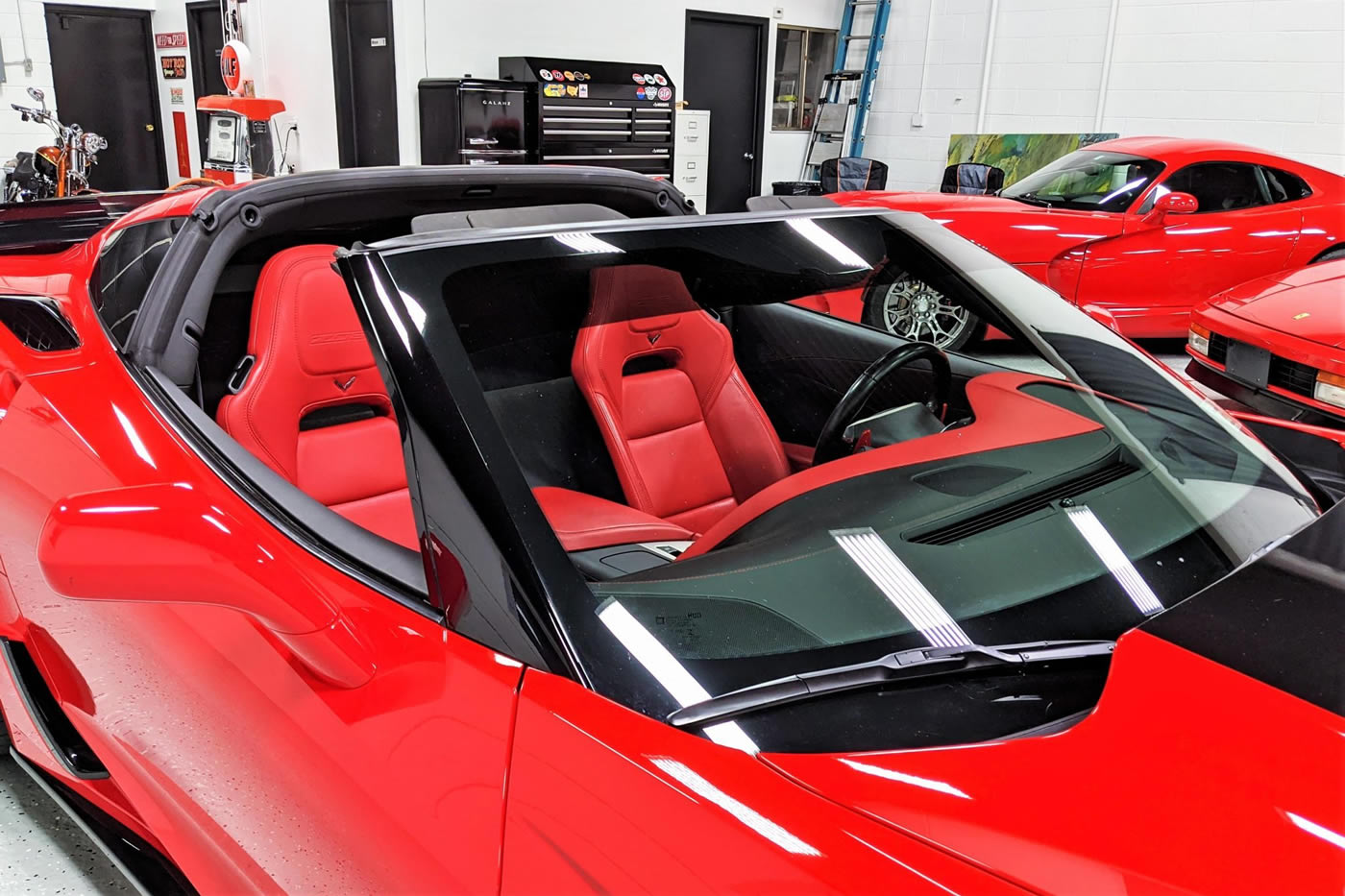 2017 Corvette Z06 Coupe in Torch Red and Z07 Package