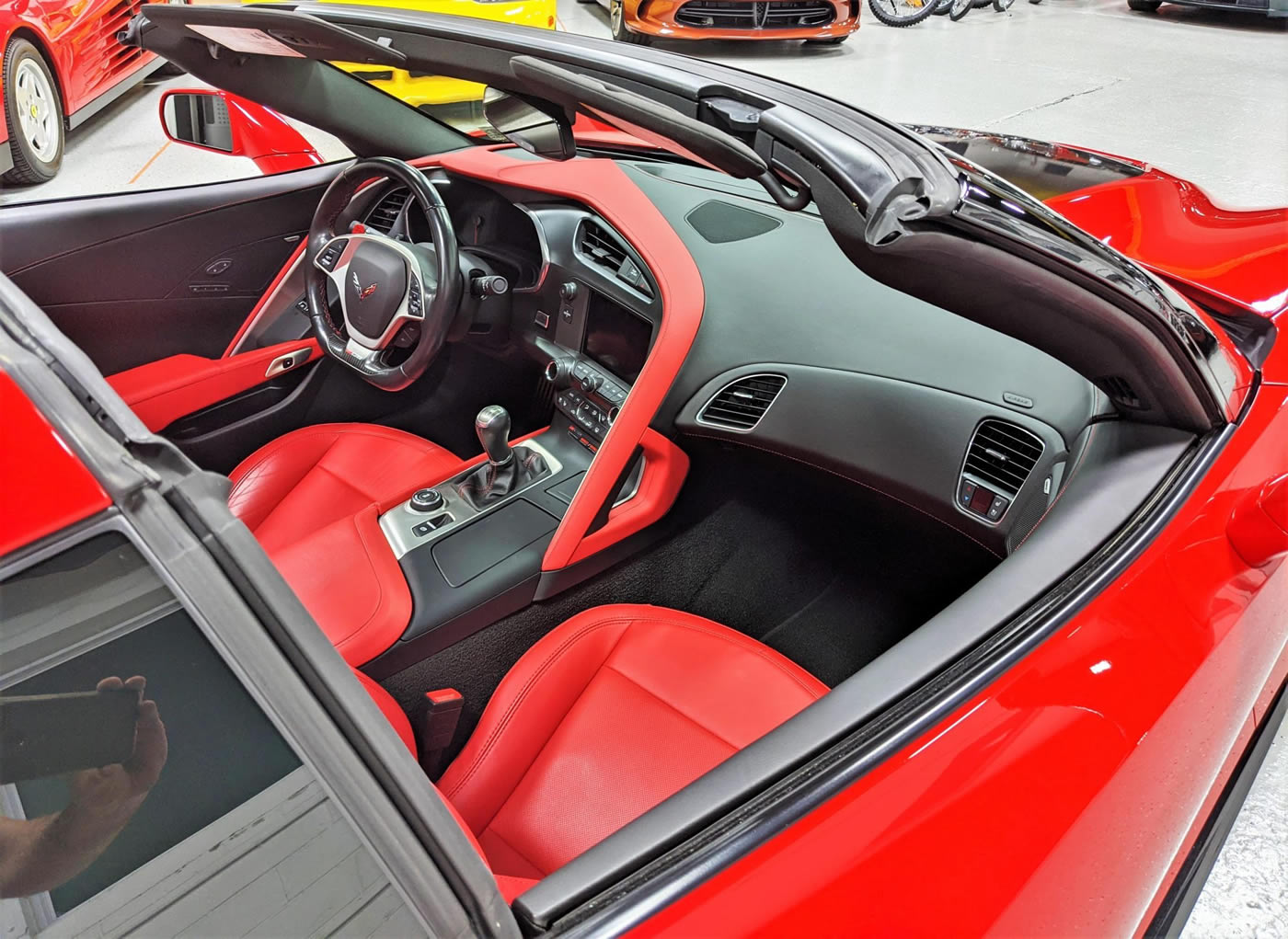 2017 Corvette Z06 Coupe in Torch Red and Z07 Package