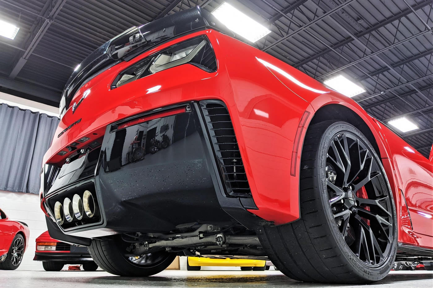 2017 Corvette Z06 Coupe in Torch Red and Z07 Package