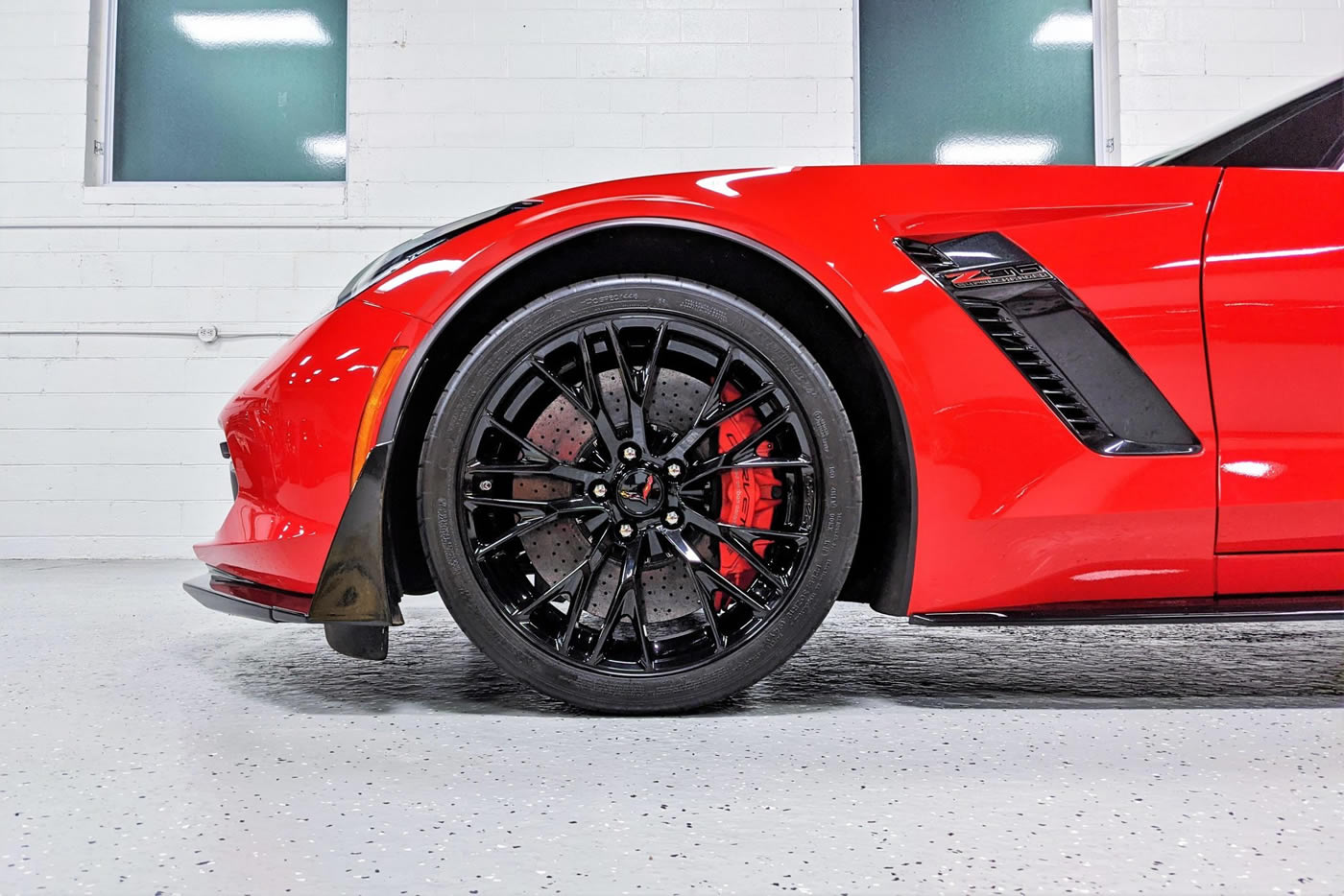 2017 Corvette Z06 Coupe in Torch Red and Z07 Package