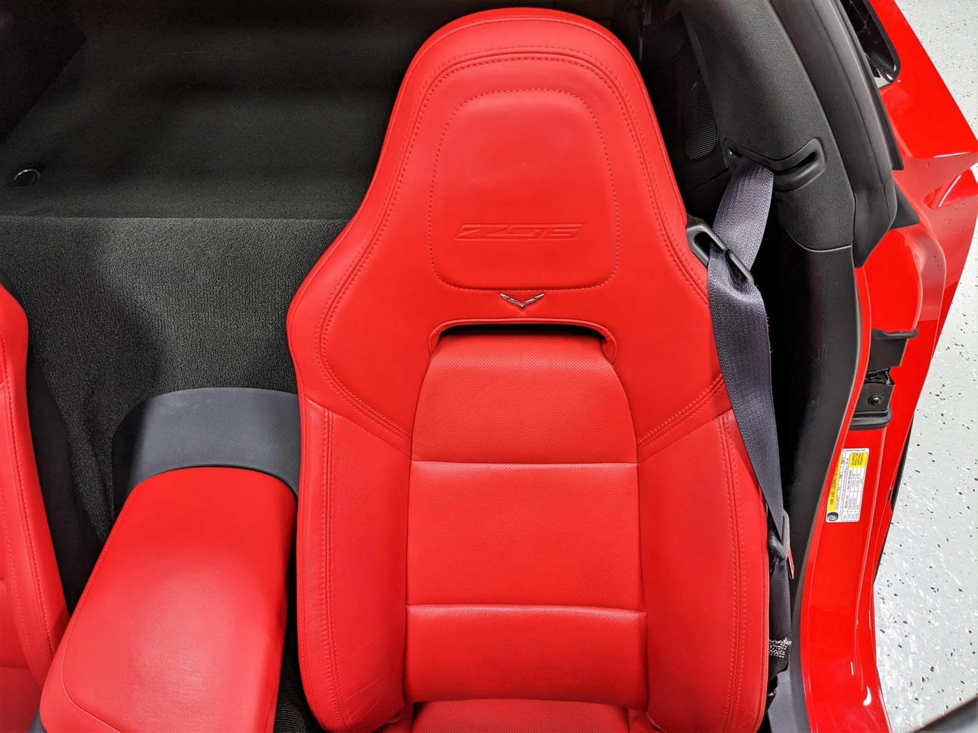 2017 Corvette Z06 Coupe in Torch Red and Z07 Package