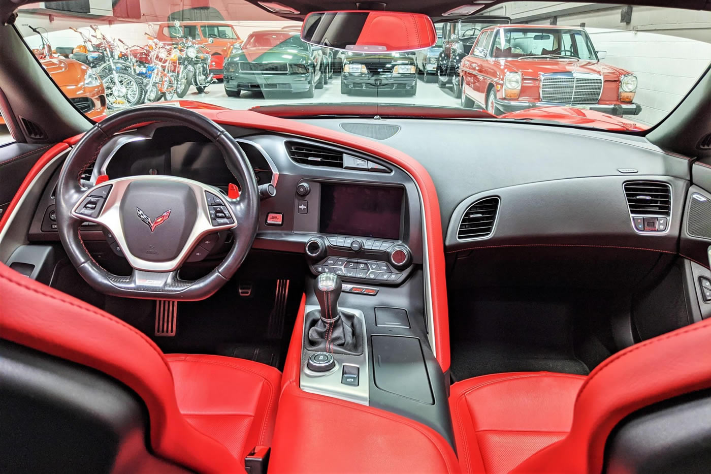 2017 Corvette Z06 Coupe in Torch Red and Z07 Package