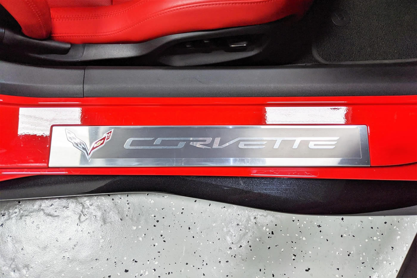 2017 Corvette Z06 Coupe in Torch Red and Z07 Package