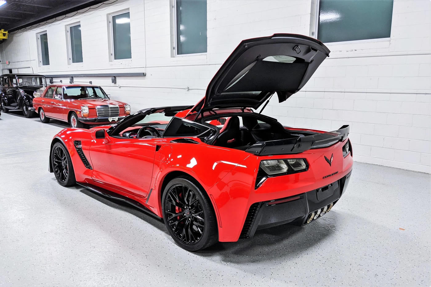 2017 Corvette Z06 Coupe in Torch Red and Z07 Package