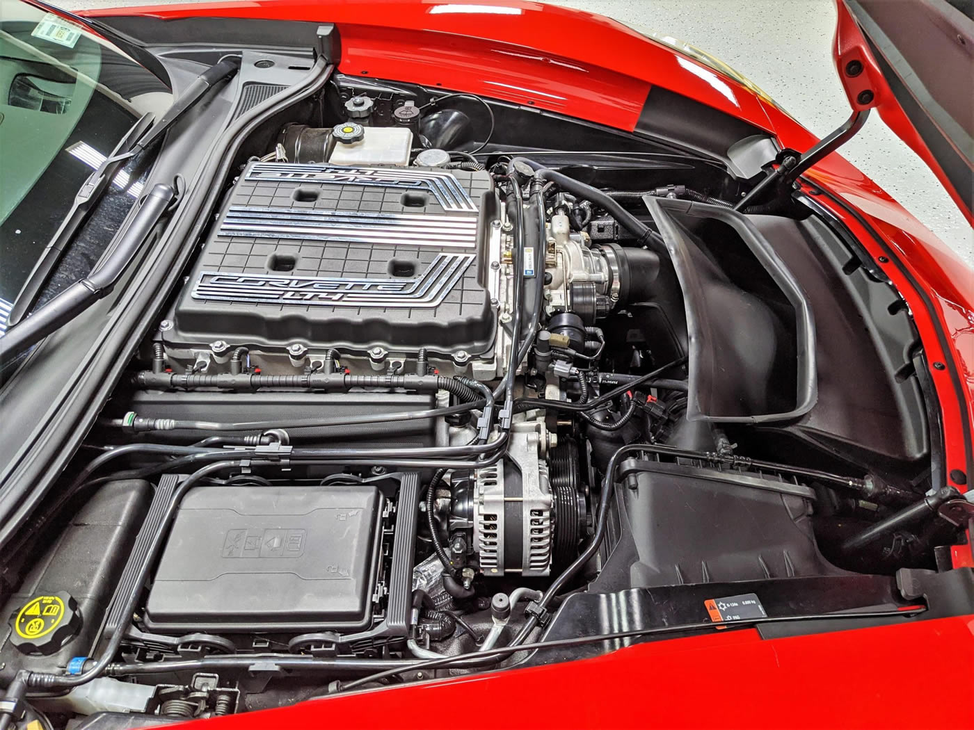 2017 Corvette Z06 Coupe in Torch Red and Z07 Package