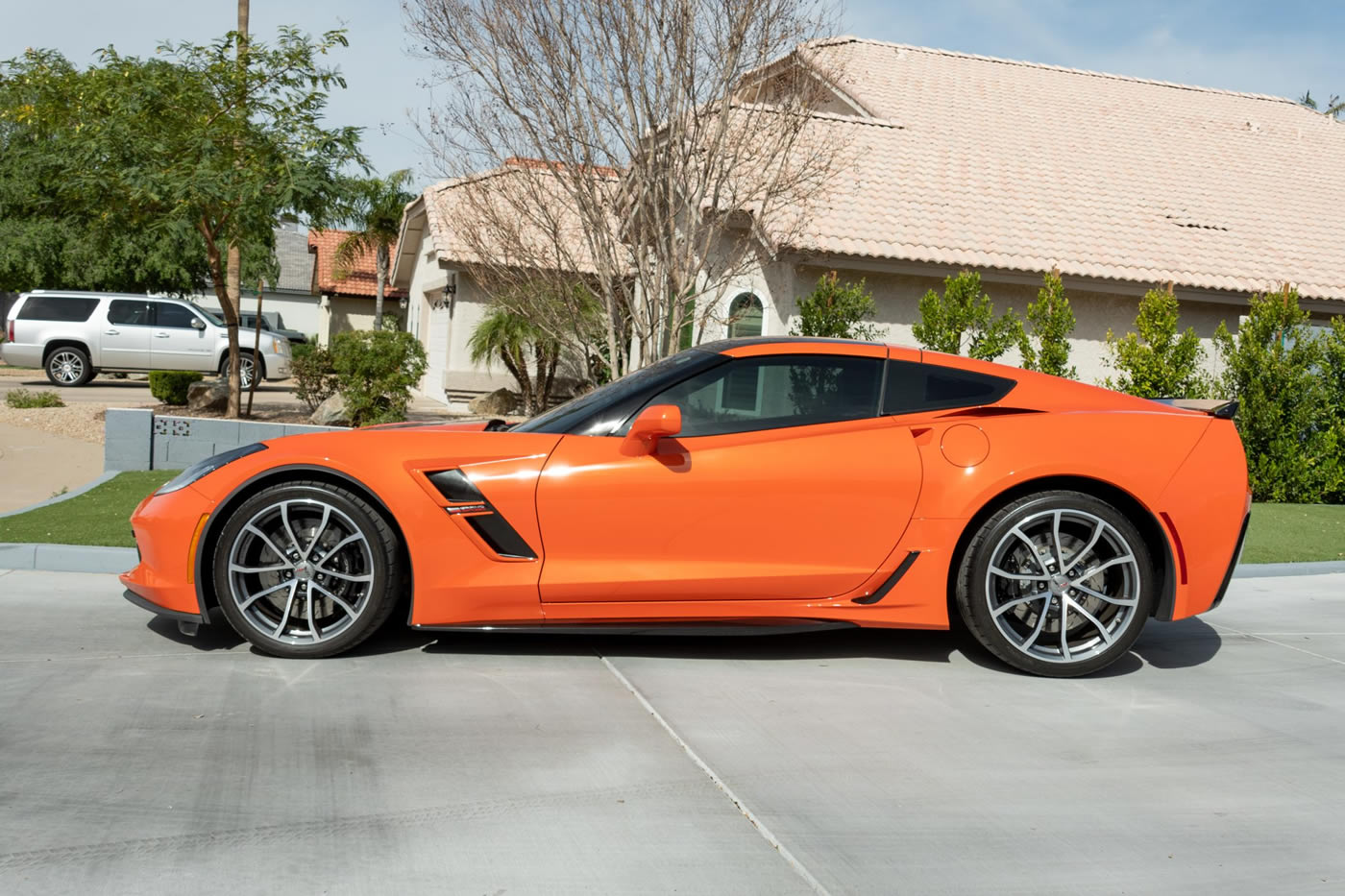 2018 Corvette Grand Sport Coupe in Sebring Orange Metallic