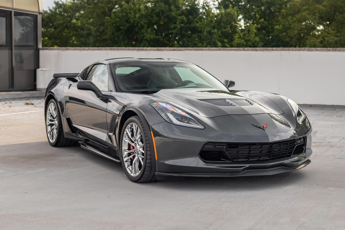 2018 Corvette Z06 Coupe 2LZ 7-Speed in Watkins Glen Gray