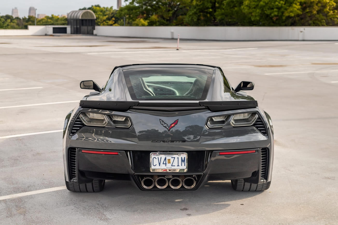 2018 Corvette Z06 Coupe 2LZ 7-Speed in Watkins Glen Gray