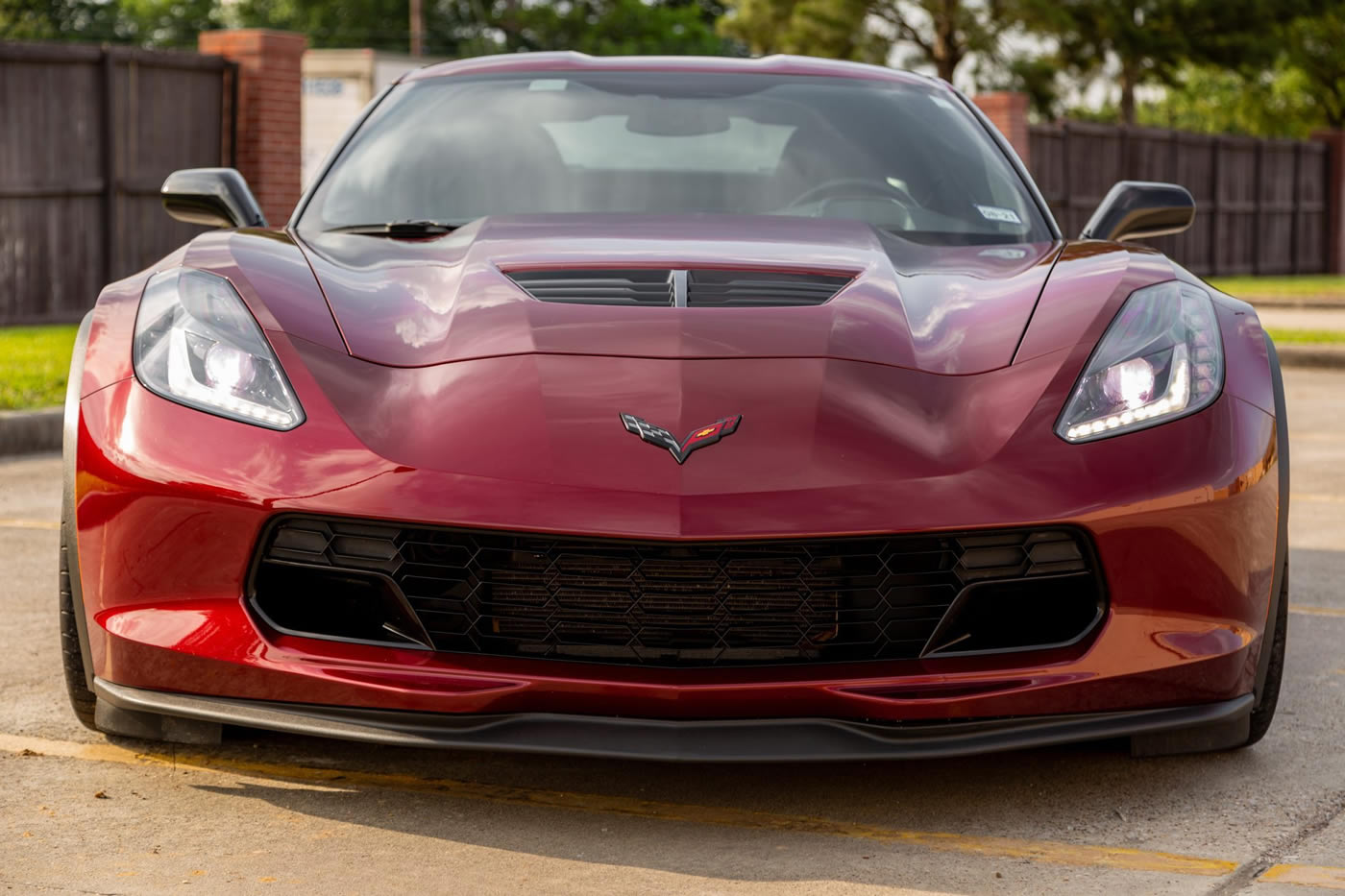 2018 Corvette Z06 Coupe in Long Beach Red Metallic