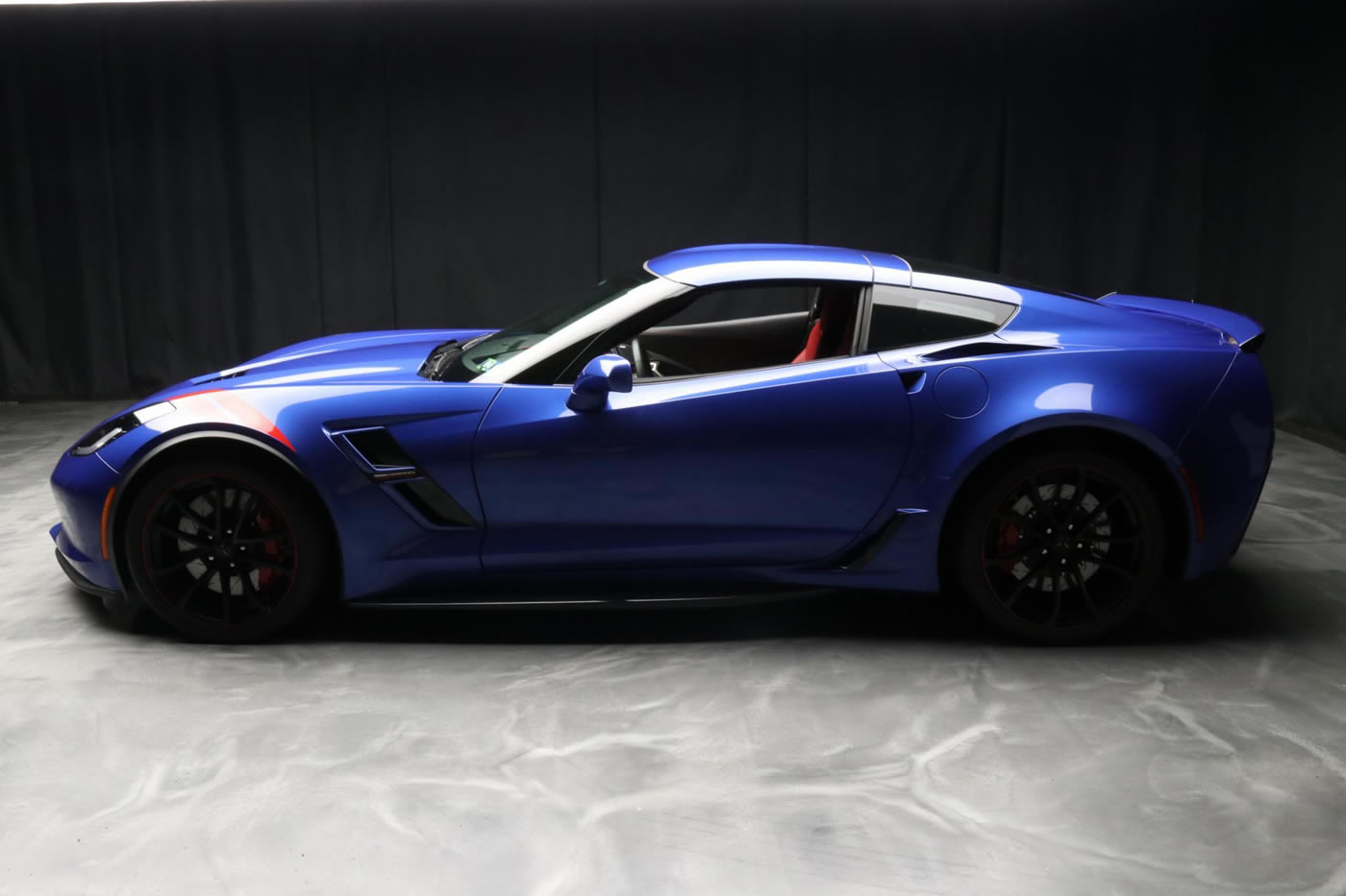 2019 Corvette Grand Sport 2LT Coupe in Elkhart Lake Blue Metallic