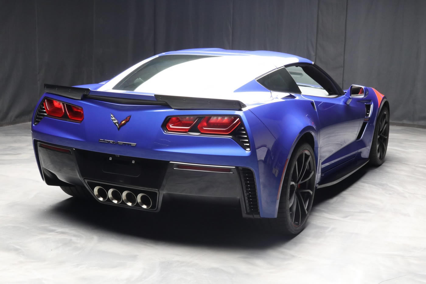 2019 Corvette Grand Sport 2LT Coupe in Elkhart Lake Blue Metallic