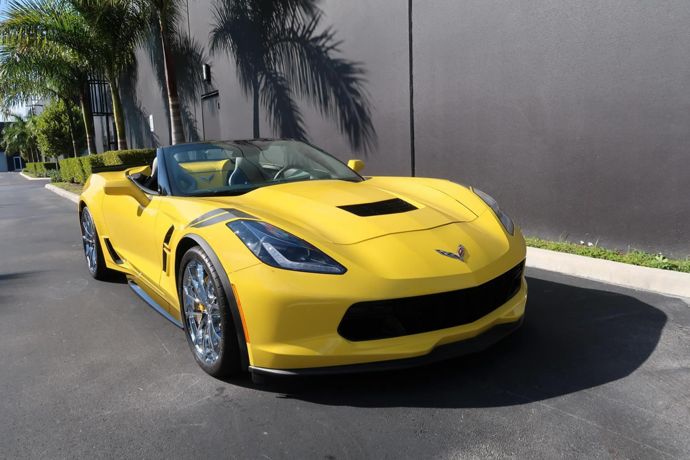 2019 Corvette Grand Sport Convertible in Corvette Racing Yellow