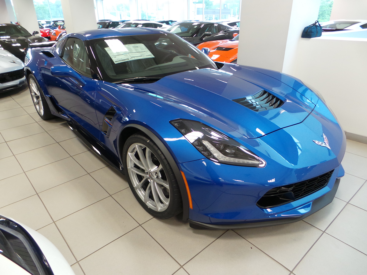 2019 Corvette Grand Sport in Elkhart Lake Blue